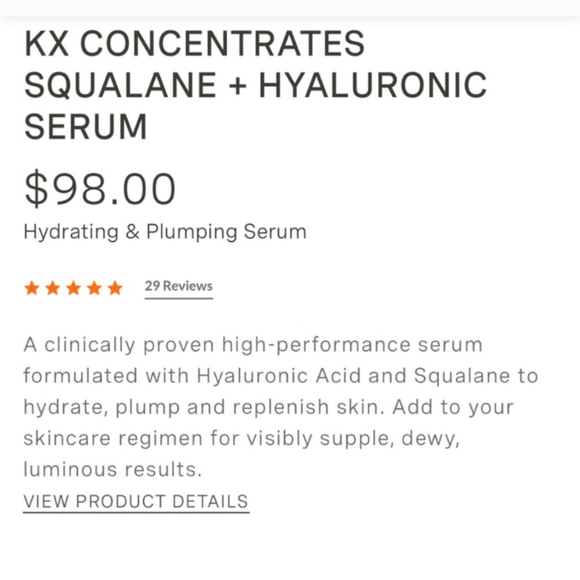 KATE SOMERVILLE Kx Active Concentrates Hydrate & Plump Serum NIB NEW IN BOX - Picture 14 of 14